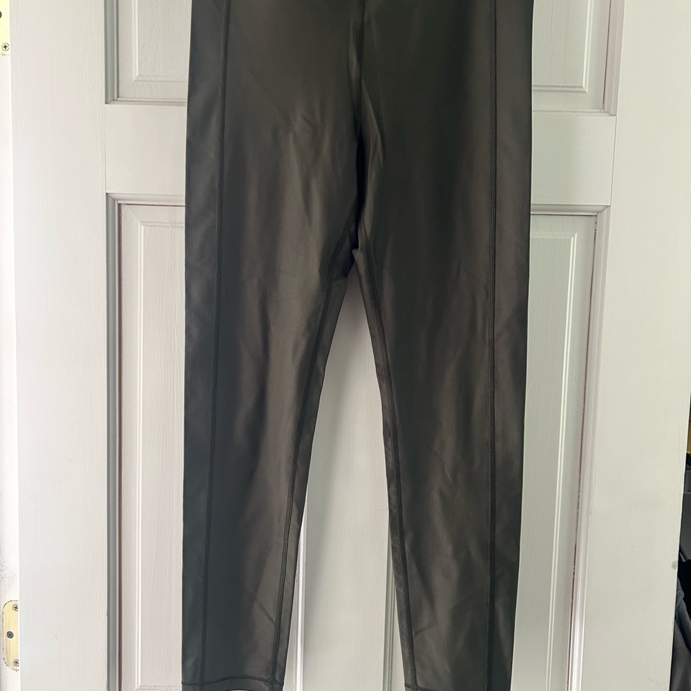 Sweaty Betty Dark Green Leggings, Medium, 7/8 length